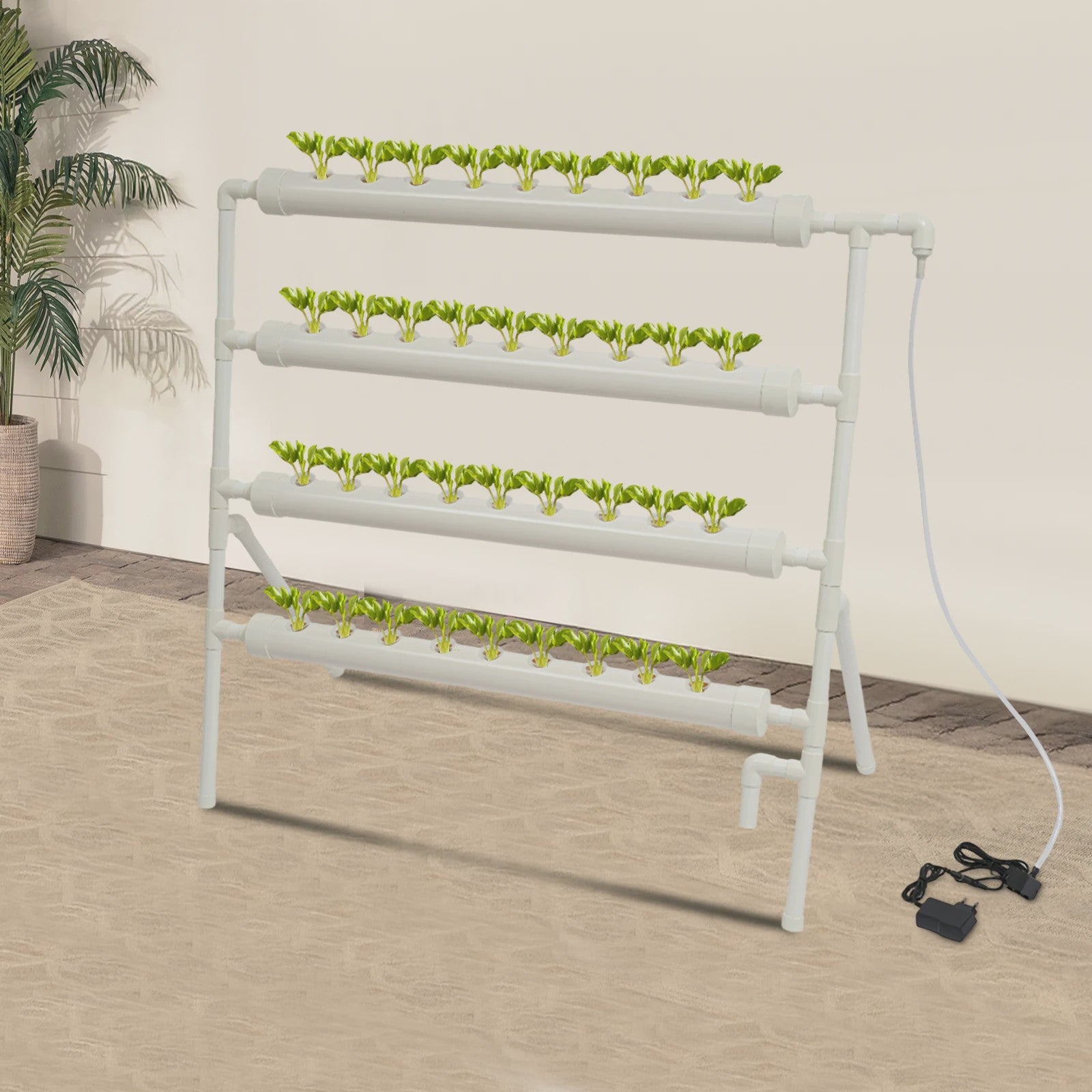 Hydroponische Kweekset 36 Gaten - Diep Water Cultuur Systeem met Pomp