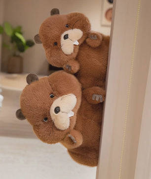 Pluche Bever Knuffel - Zachte Pluche Bever Speelgoed voor Kinderen - Diverse Maten