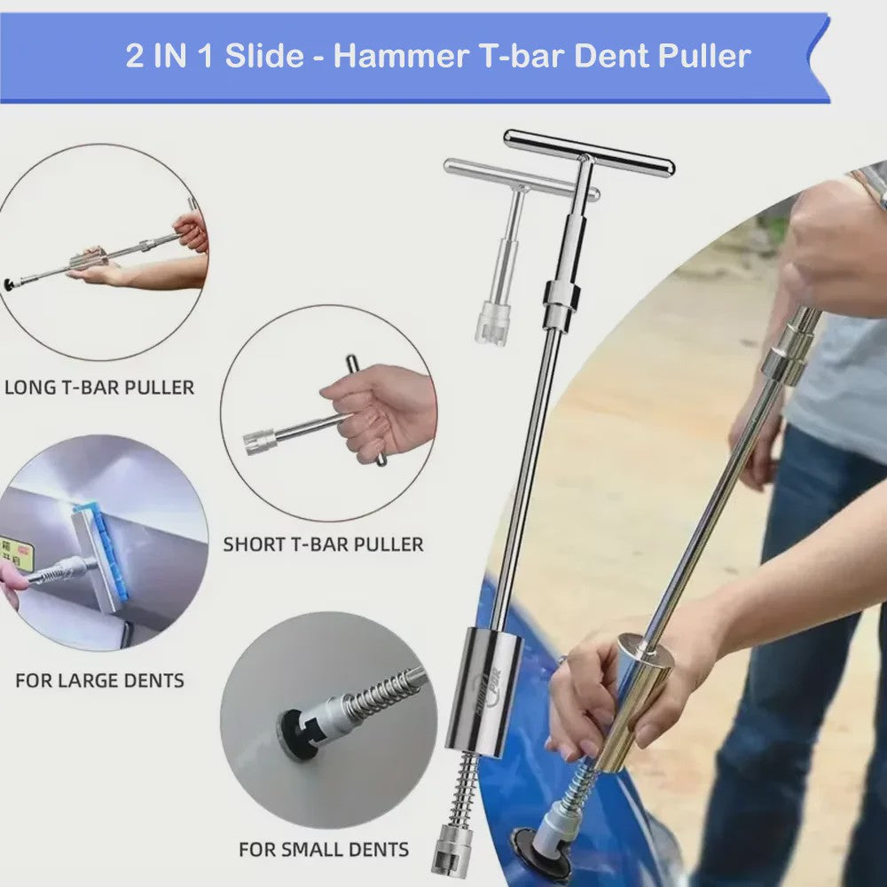 Professionele Kever- en Deukverwijderingsset voor Auto's - Paintless Dent Repair