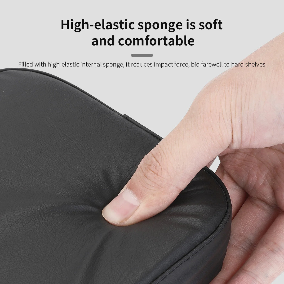 Comfortabel Fietszadel Achterbank - Zacht, Waterdicht & Slijtvast - Universeel Fiets Accessoire