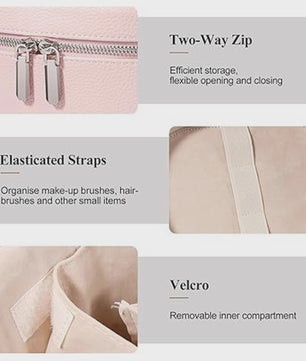 Grote Reis Make-up Tas Organizer - Ruim, Waterdicht en Praktisch