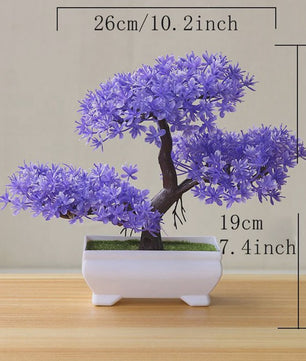Kunst Bonsai Boom Potplant - Decoratieve Kunstplant voor Huis, Kantoor & Tuin