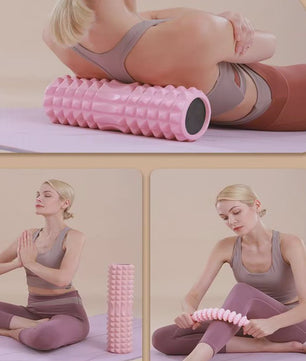 Crescent Foam Roller 45x13cm - Ideaal voor Yoga, Pilates & Spierontspanning