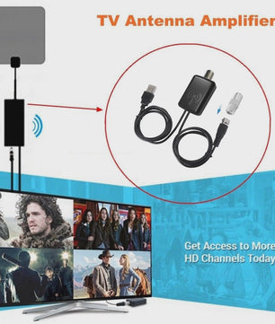 4K HD TV Antenne Versterker Signaal Booster - Verbeter Ontvangst & Stabiliteit