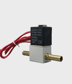 Elektrische Solenoïde Klep 12V/24V/220V - 2/2 Weg Normaal Gesloten - 6mm/8mm Slangaansluiting