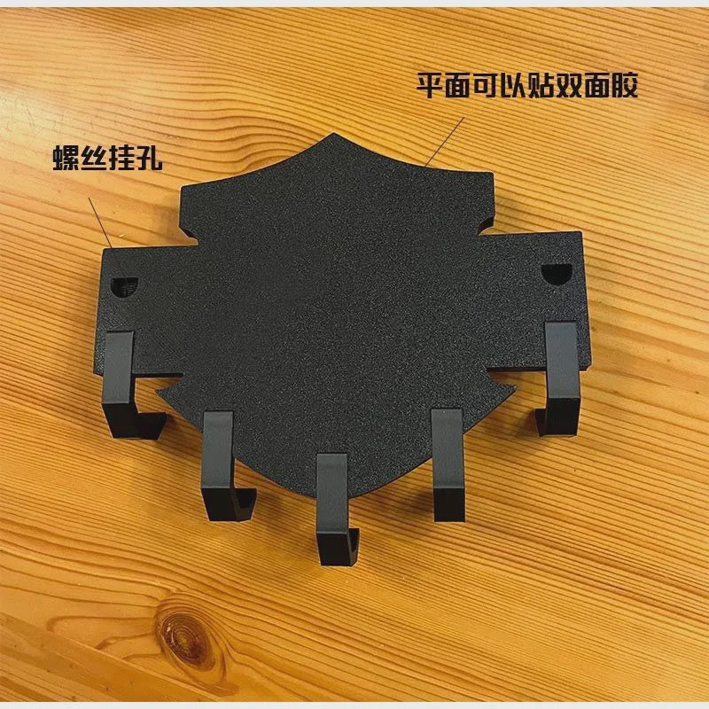 Harley Davidson Sleutelhanger Muurdecoratie met 5 Haken