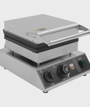 Professionele Wafelijzer 1750W - 4 Wafels Tegelijk - Instelbare Temperatuur 50-300°C