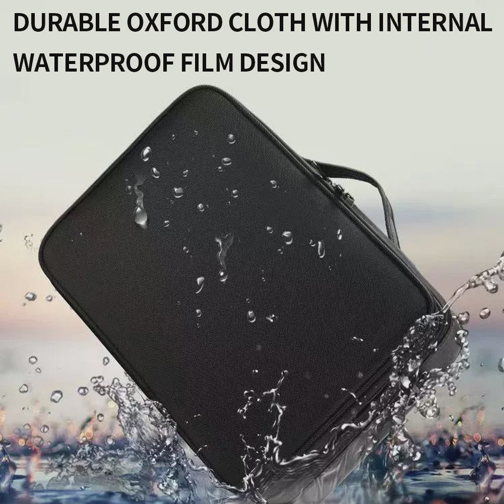 Grote Make-up Tas met Verstelbare Vakken - Multifunctionele Reis Organizer