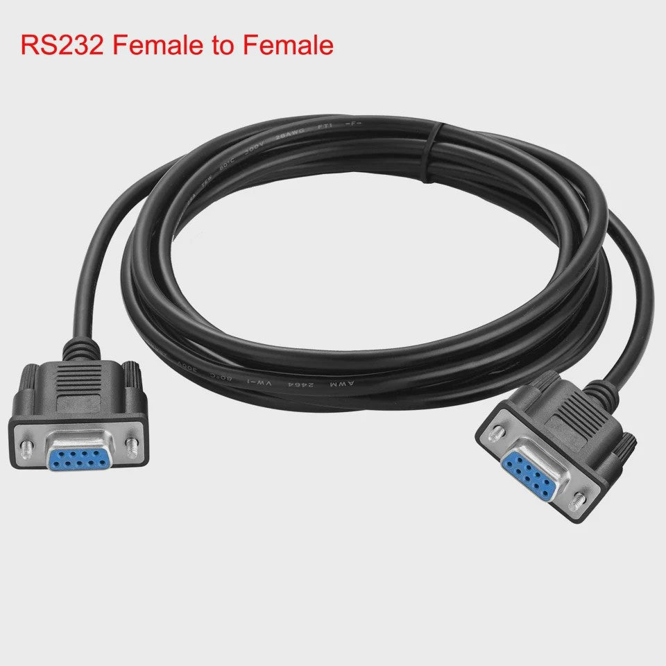 DB9 Seriële RS232 Verlengkabels (Male/Female) - 1.5m, 3m, 5m, 10m