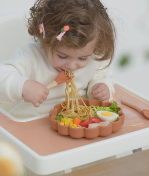 Zachte Siliconen Placemat voor Kinderstoel - Waterdicht & Makkelijk Schoon te Maken