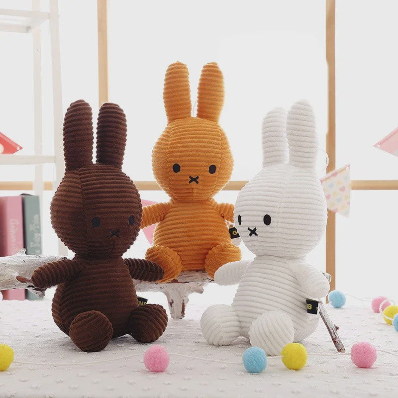 Zachte Miffy Konijn Pluche Knuffel - Kawaii Baby Speelgoed & Decoratie