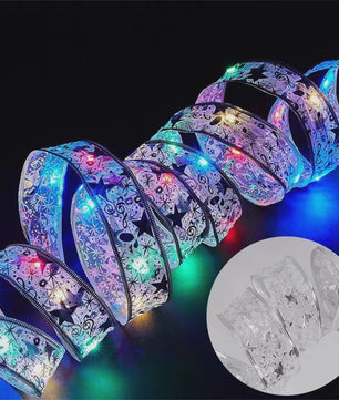 Kerstlint met LED Verlichting - Batterijgevoed - Decoratie voor Kerstboom & Feestdagen