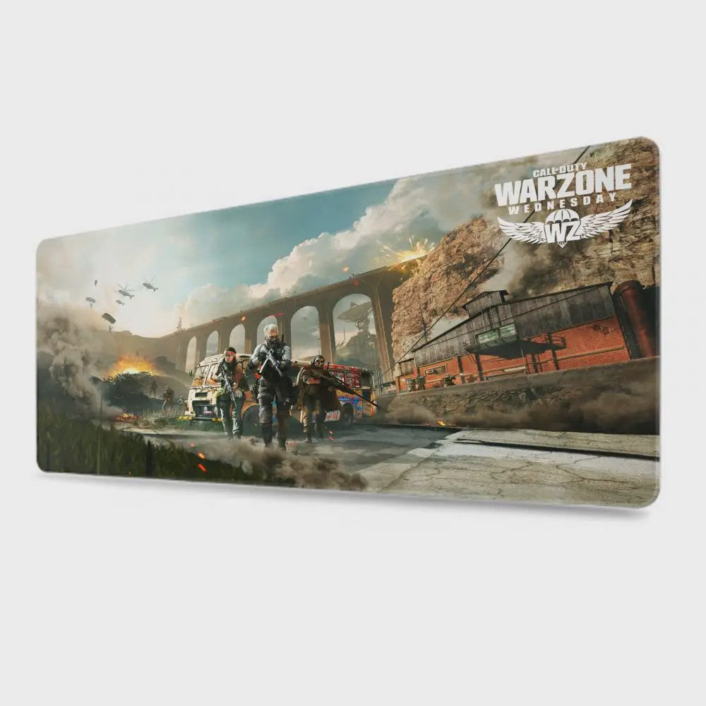 Anime Natural Rubber Gamer Office Decoration Home Mouse Pad Calls Of Duty Warzone Gaming Large Size Mouse Mat 90x40CM Mouse Pad