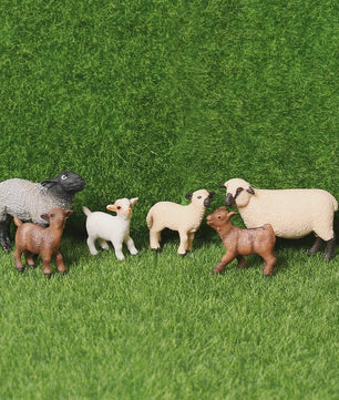 Realistische Boerderij- en Wilde Dierenfiguren: Schapen, Geiten, Antilopen & Meer - Cadeau Speelgoed
