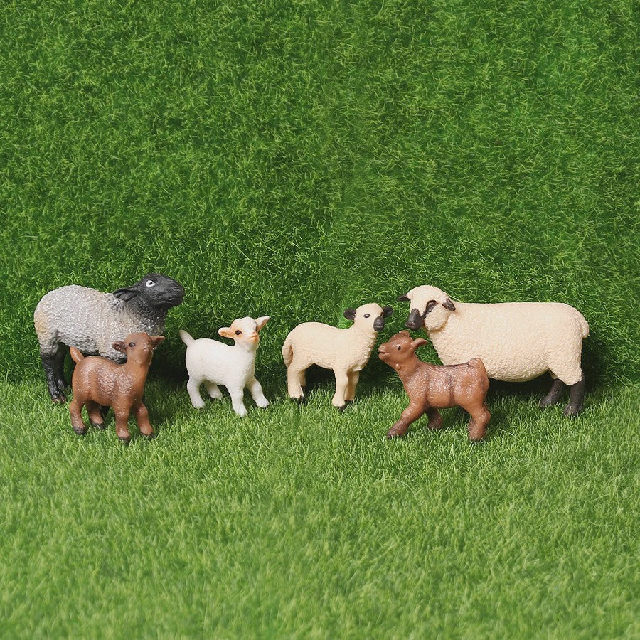 Realistische Boerderij- en Wilde Dierenfiguren: Schapen, Geiten, Antilopen & Meer - Cadeau Speelgoed
