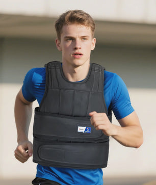 Verstelbaar Trainingsvest met 20kg Verwijderbaar Gewicht voor Intensieve Training