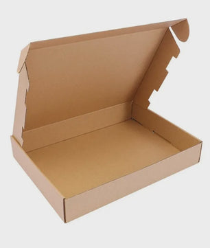 Set van 10/30 Luxe Kartonnen Cadeauboxen - Wit & Bruin, Diverse Maten