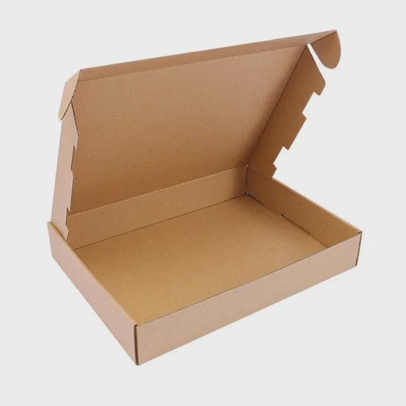 Set van 10/30 Luxe Kartonnen Cadeauboxen - Wit & Bruin, Diverse Maten