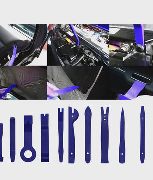38-delige Auto Interieur Demontage Kit: Kunststof Trim Verwijderaar & Clips Trekker Set