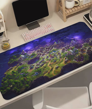 Gaming XL Muismat - Fortnite & Anime Designs - Waterdicht & Ultra Glad Bureau Accessoire