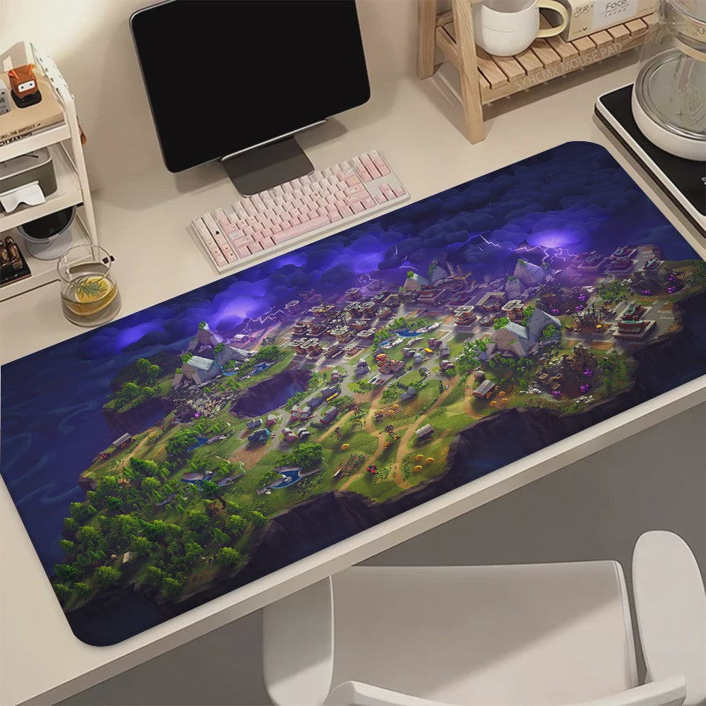 Gaming XL Muismat - Fortnite & Anime Designs - Waterdicht & Ultra Glad Bureau Accessoire