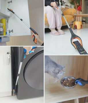 32-Inch Zware Kwaliteit Grijper met 360° Draaibare Klem - Lichtgewicht, Opvouwbaar, Ideaal voor Senioren & Buiten