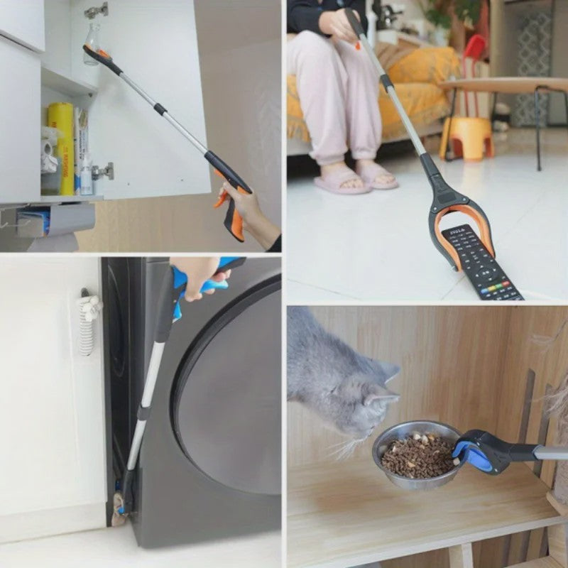 32-Inch Zware Kwaliteit Grijper met 360° Draaibare Klem - Lichtgewicht, Opvouwbaar, Ideaal voor Senioren & Buiten