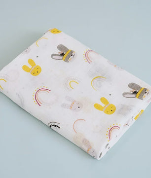 Zachte Katoenen Baby Swaddle Deken - 2 Laags Muslin, Sneldrogend & Ademend