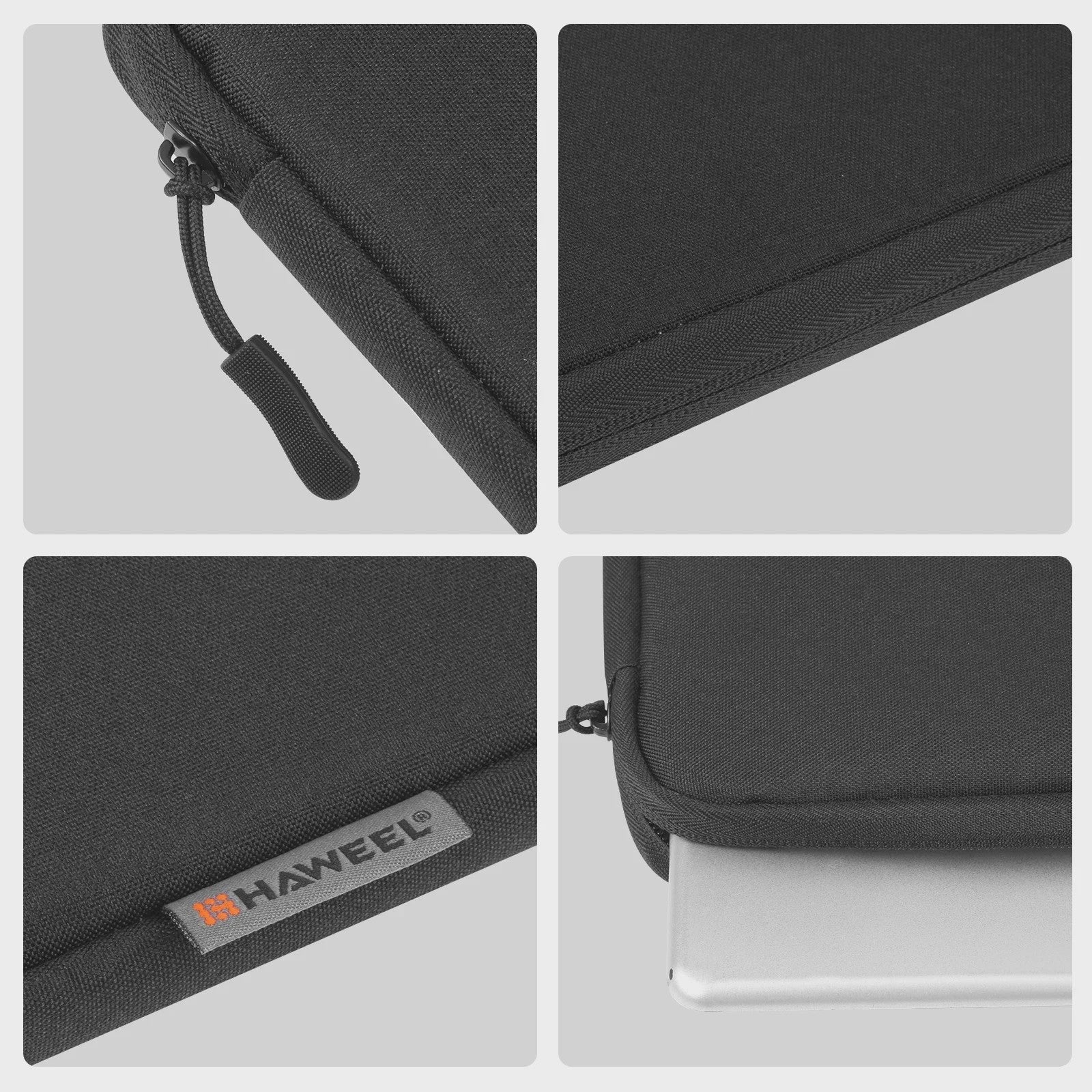 Schokbestendige Laptoptas Sleeve met Handvat - Bescherming voor 12.5 t/m 16.7 Inch Laptops