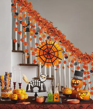 Kunst Slinger Esdoornbladeren - Herfstdecoratie voor Feestdagen en Bruiloften