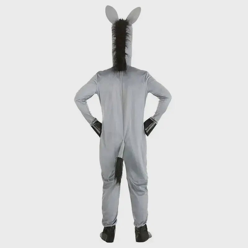 Donkey Kostuum voor Kinderen en Volwassenen - Feestelijk Dierkostuum voor Cosplay en Voorstellingen