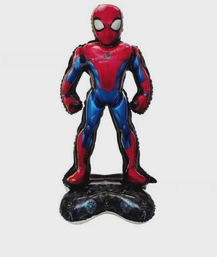 Superheld Folieballonnen Set: Spiderman, Batman, Iron Man & Captain America - Feestdecoratie