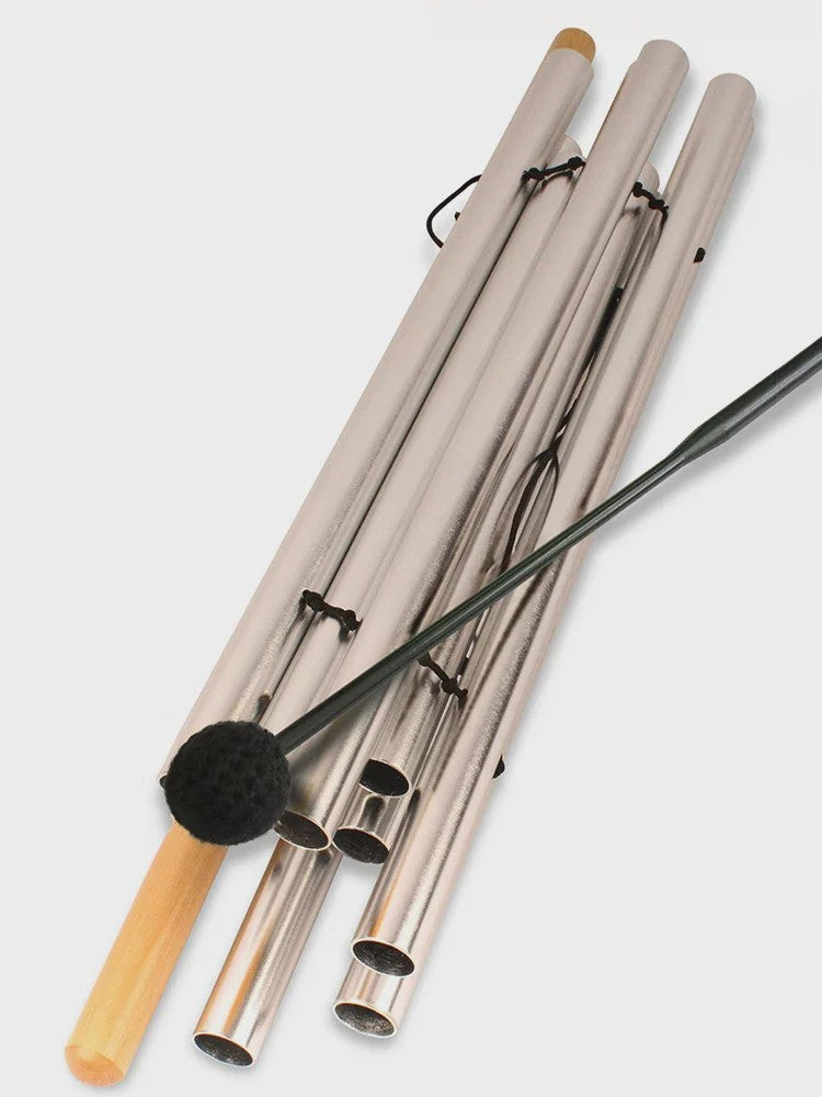 Tibetaanse Windgong met 12 Buisjes - Geluidstherapie & Meditatie Instrument