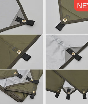 Waterdichte Camping Tarp - Ultralichte Zonwering & Schuilplek voor Outdoor Avonturen