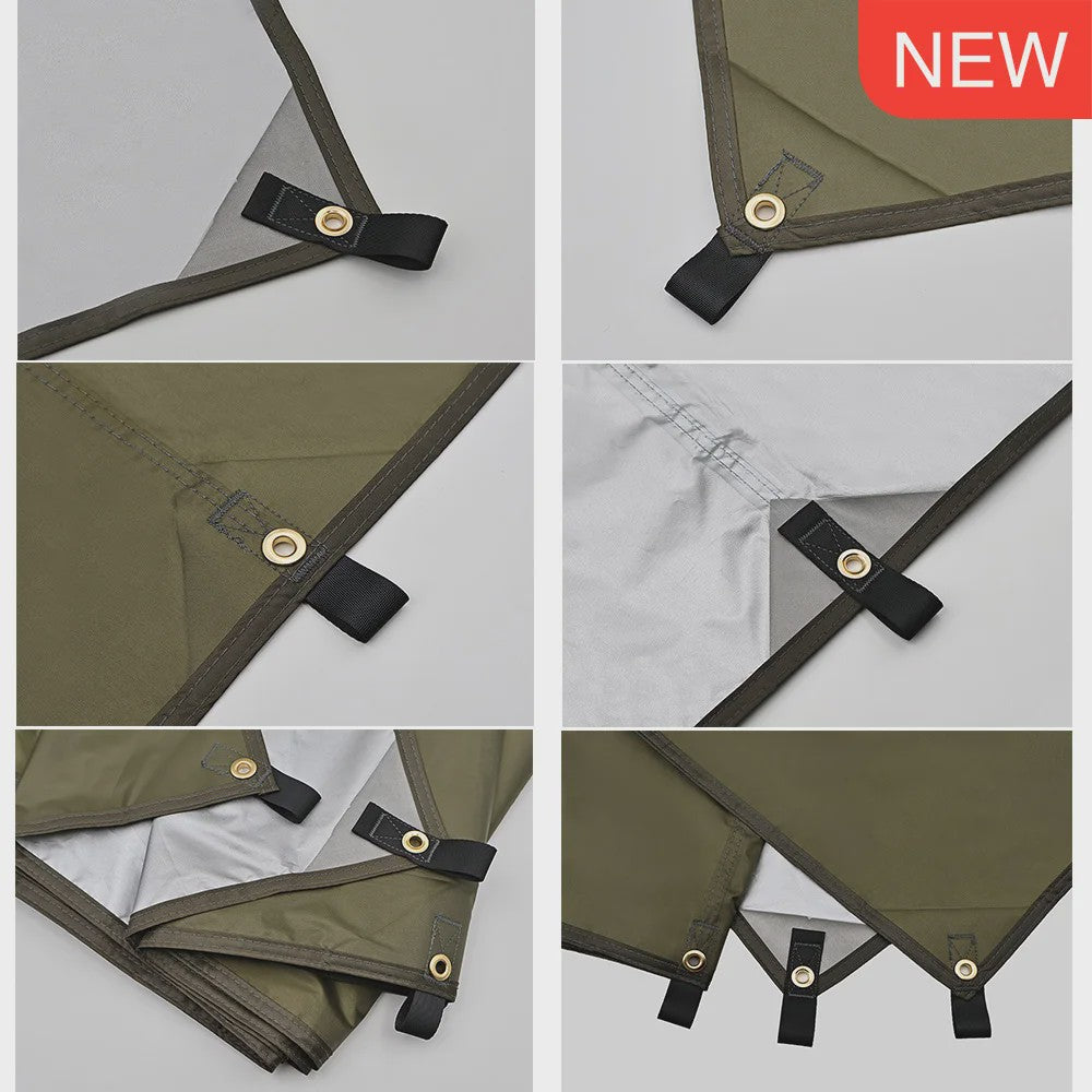 Waterdichte Camping Tarp - Ultralichte Zonwering & Schuilplek voor Outdoor Avonturen
