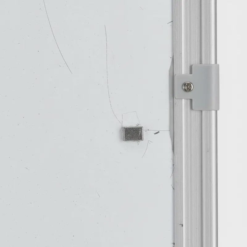 Magnetisch Whiteboard 3 Paneel Klapbaar 160x50 cm Aluminium Frame - Ideaal voor Kantoor, School & Thuis