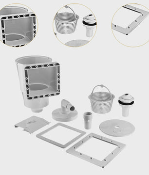 Zwembad Skimmer Set - Complete Reinigingskit voor Zwembaden