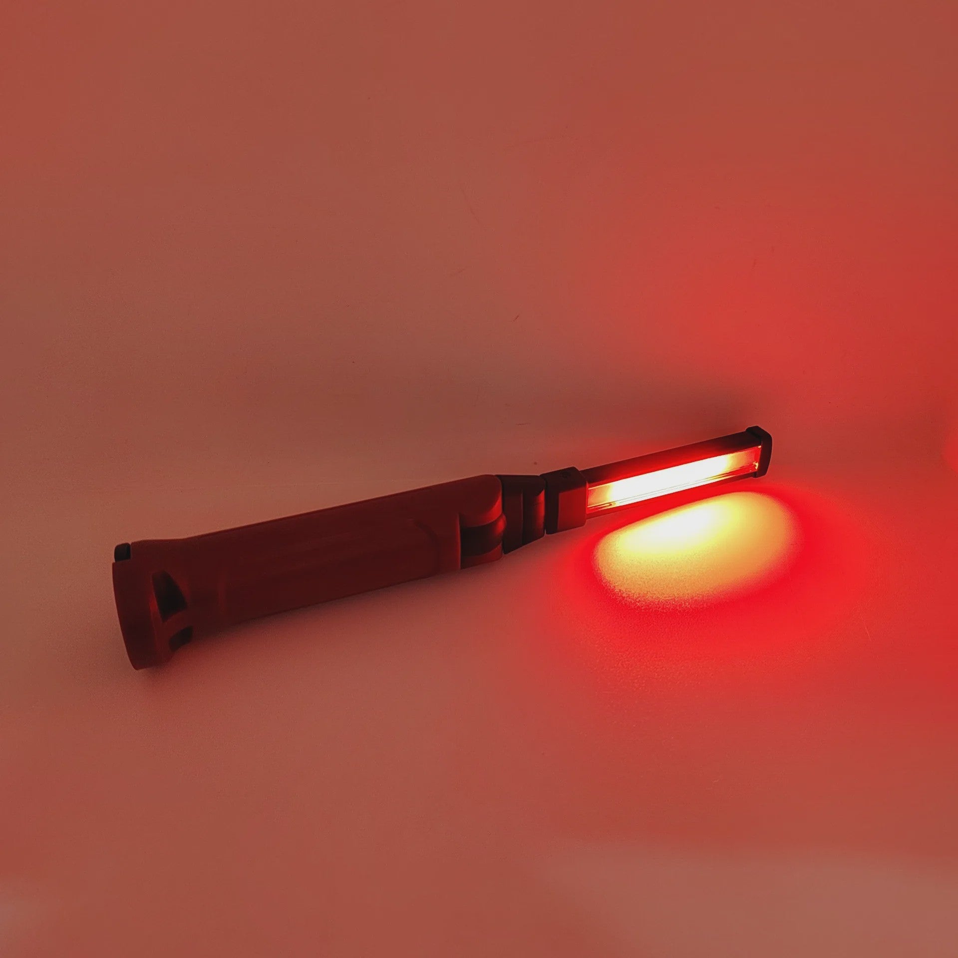 Oplaadbare COB Werklamp 180° Opvouwbaar met Magneet & Haak - USB