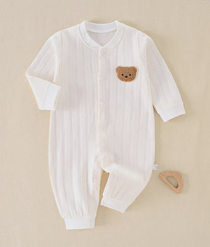 Schattige Baby Romper met Fruitprint en Mutsje - Katoen - 0-6 Maanden