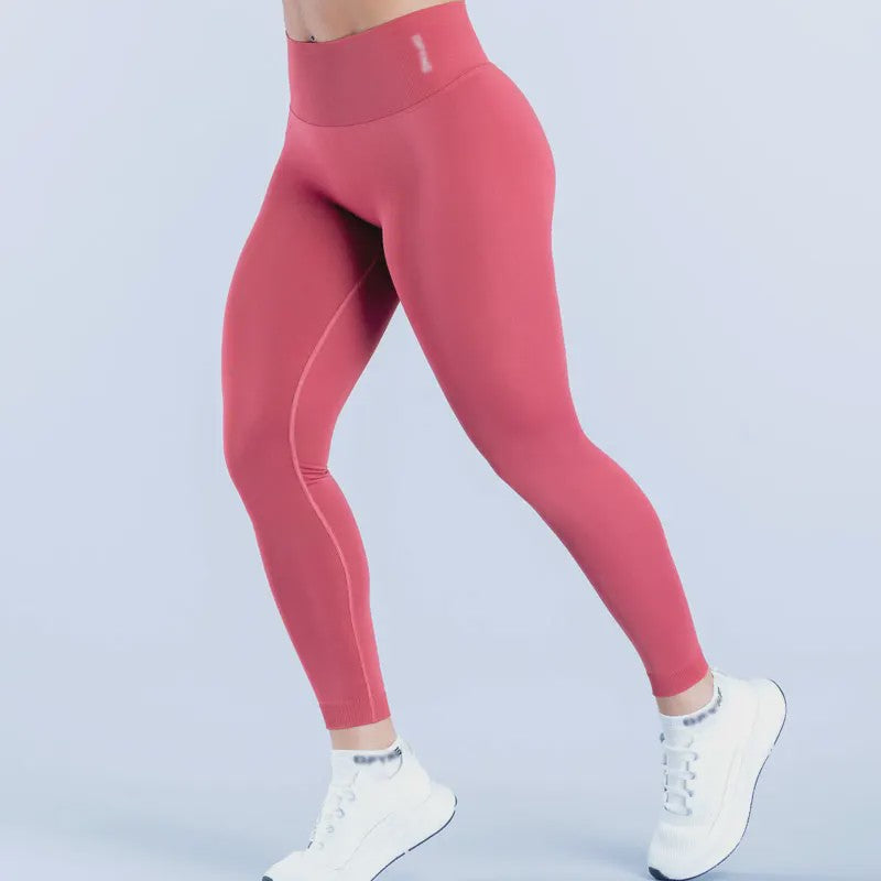 Naadloze Yoga Leggings met Hoge Taille en Butt Lifting Effect - Perfect voor Fitness, Gym & Running