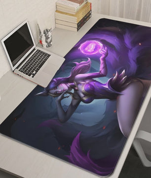 Luxe PU Leer XL Gaming Muismat - Anti-slip Bureau Mat met League of Legends Designs