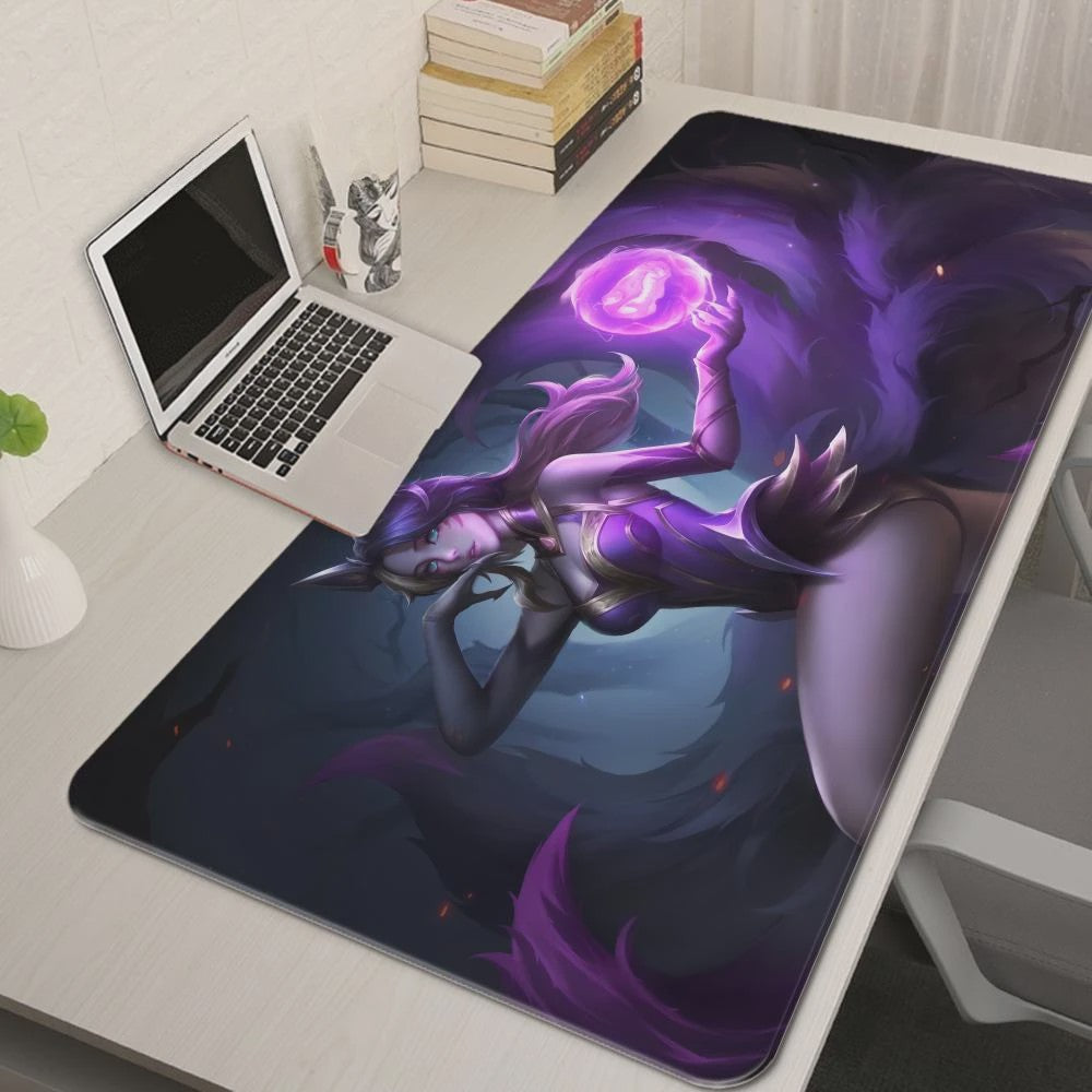 Luxe PU Leer XL Gaming Muismat - Anti-slip Bureau Mat met League of Legends Designs
