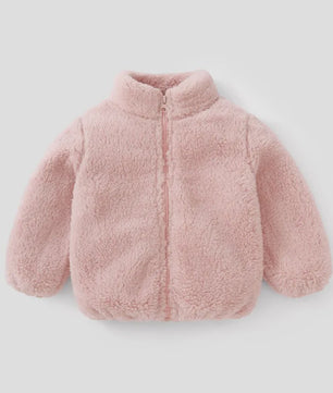 Zachte Pluche Kinderjas - Warm & Stijlvol voor Herfst/Winter