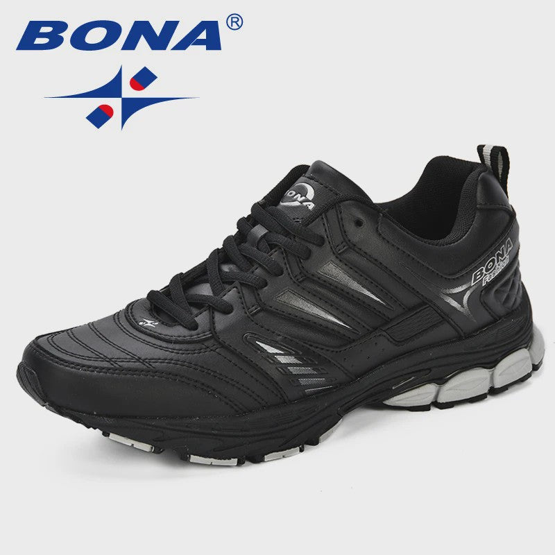 BONA Heren Sportschoenen - Ademend & Comfortabel voor Lopen en Outdoor