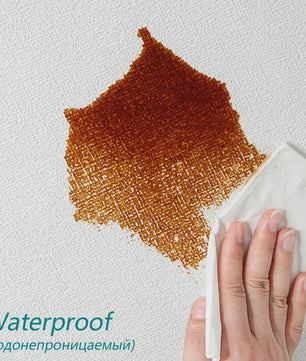Zelfklevende 3D Wandsticker met Linnenstructuur - Waterdicht & Decoratief