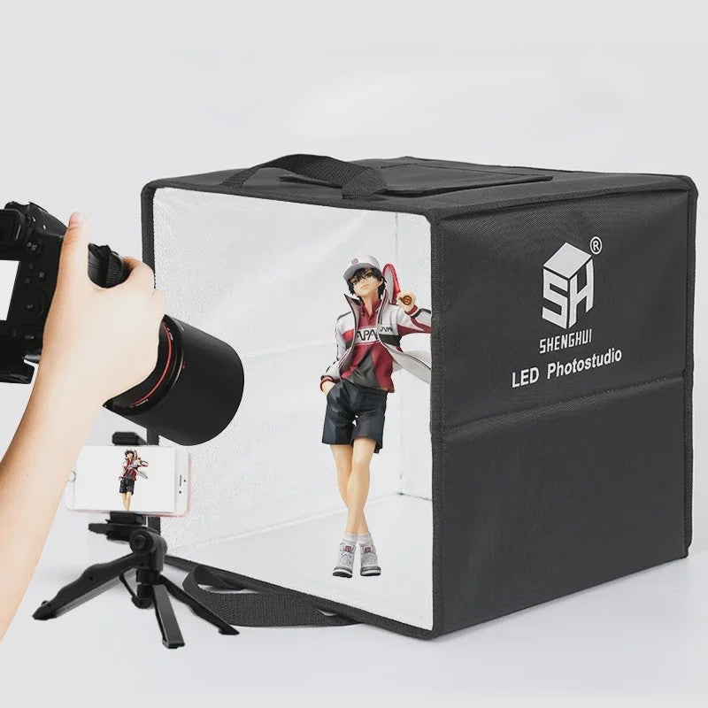 Draagbare Fotostudio Lightbox met Kleuren Achtergronden - Ideaal voor Productfotografie