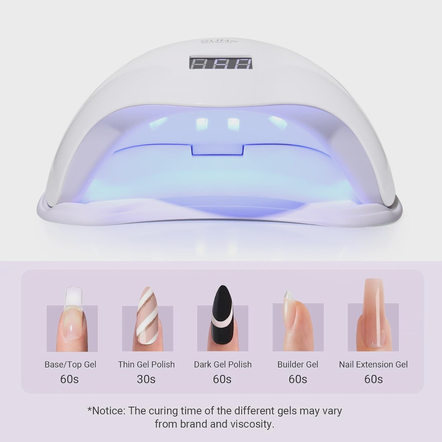 Professionele 48W UV LED Nagellamp - Snelle Gel Dryer met Timer & LCD Display