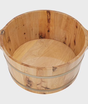 Houten Voetenbad Emmer - Ruim en Comfortabel voor Thuis of Salon