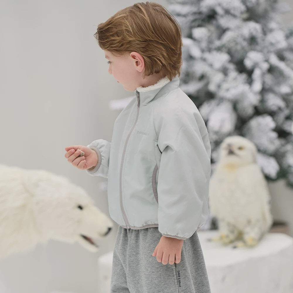 Dave & Bella Kinder Jas - Lente/Herfst Casual Outdoor Jas met Fleece Voering voor Jongens en Meisjes