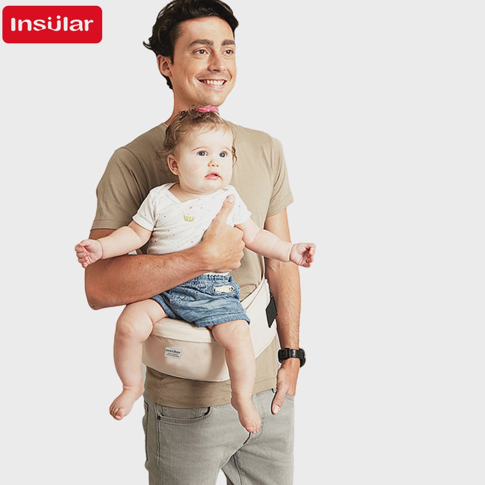 Ergonomische Baby Draagzak Heupstoel - Comfortabel & Veilig voor Ouders en Kind